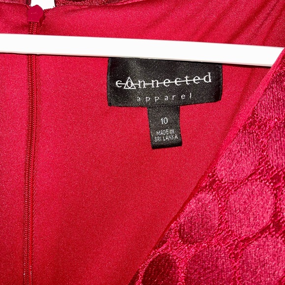 Alexander McQueen Red Sleeveless Dress - Picture 3 of 4